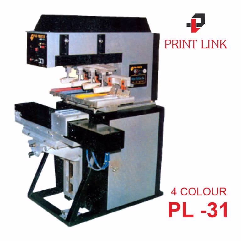 PAD PRINTING MACHINE PL 31 4 COLOUR